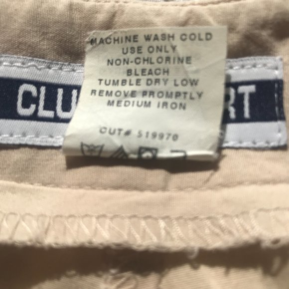 Vintage 80s Club Newport Capris Pants Size 8 USA Soft Light Tan Cropped EUC - Picture 6 of 10